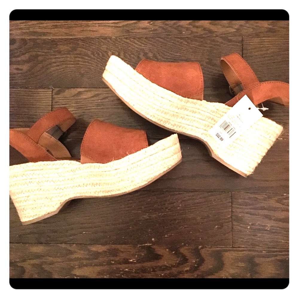 Wedge Espadrilles size 7